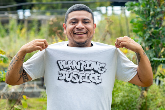 Planting Justice Tag T-Shirt