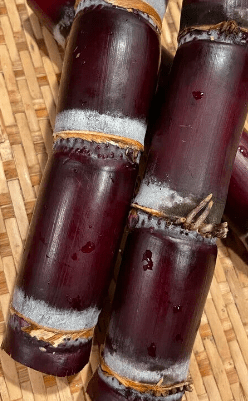 black sugar cane