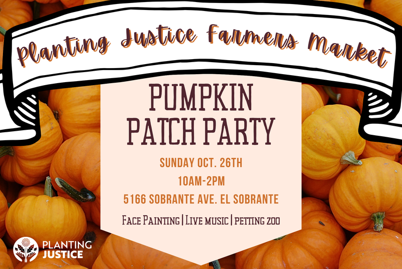 El Sobrante Farmers Market Pumpkin Patch Party