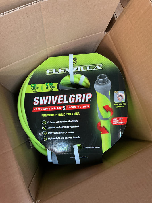 Flexzilla 5/8”x50’ Swivel Grip Garden Hose